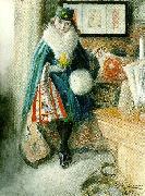 Carl Larsson fosterdottern-anna-maria china oil painting artist